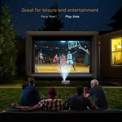 Portable HD Mini Projector for Home and Outdoor Use