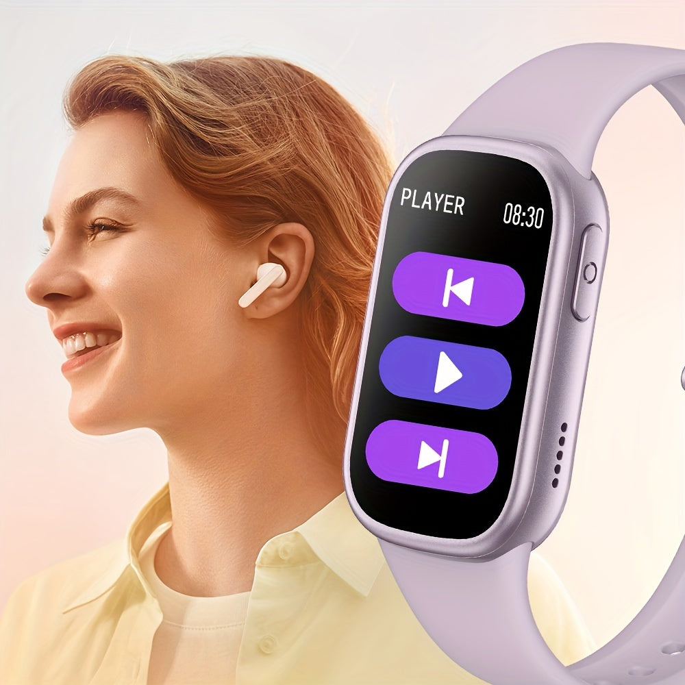 Waterproof Fitness Smartwatch - Long Lasting Sports Tracker