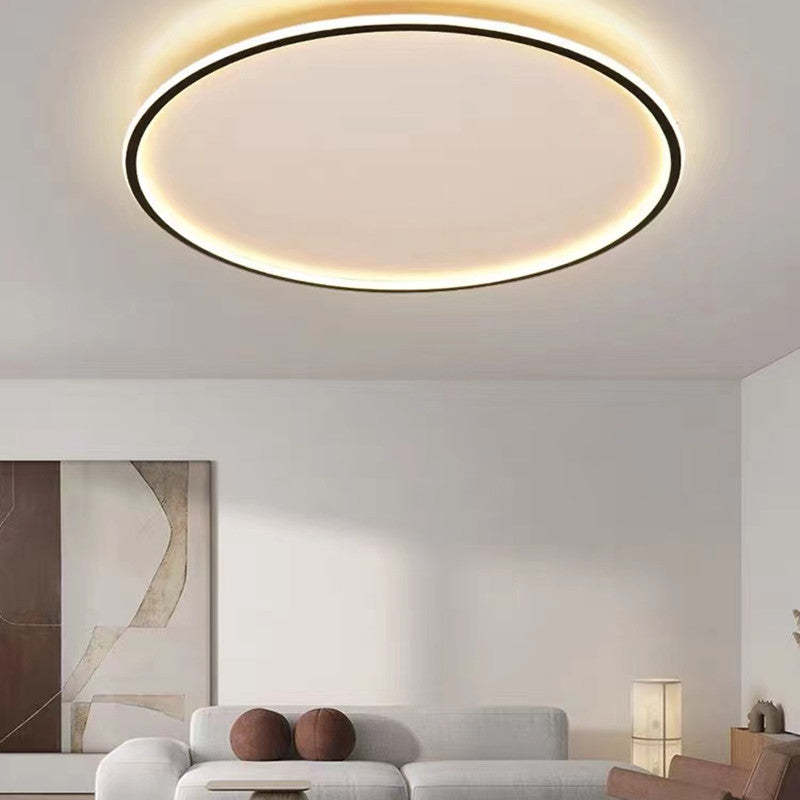 Stylish Round LED Ceiling Light with Dimmable Brightness