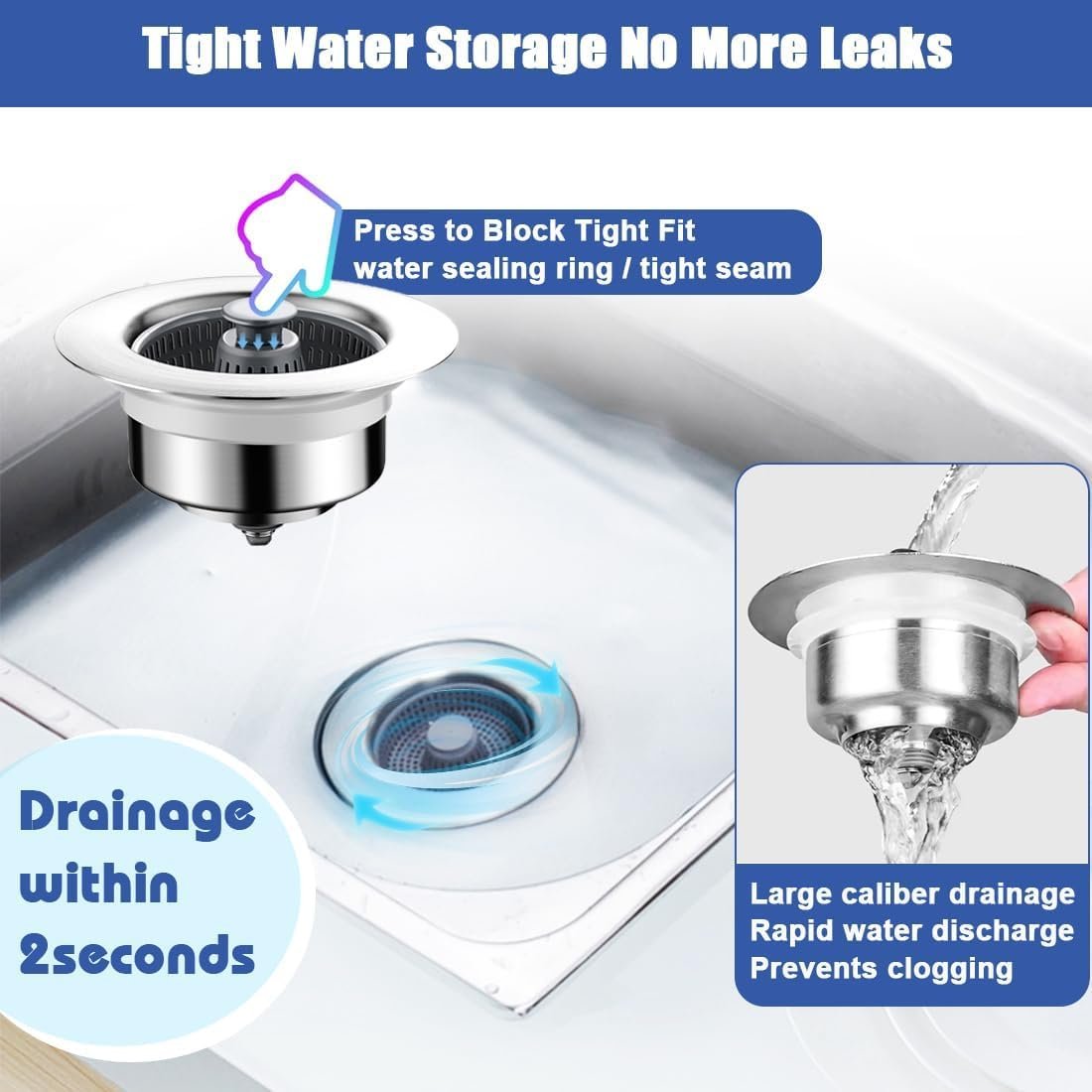 Premium Sink Drain Filter Strainer