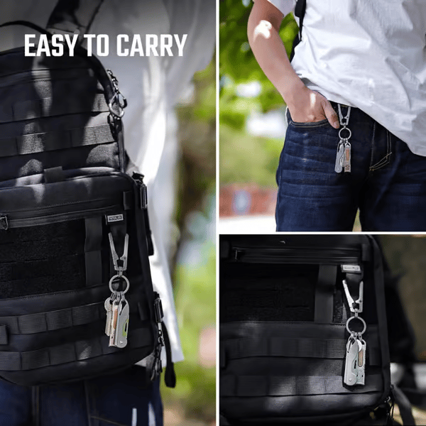 Compact Lightweight Folding Keychain Knife