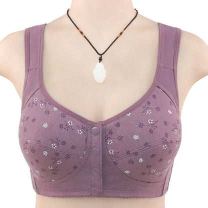 Fesara | Soft Front Closure Supportive Bra