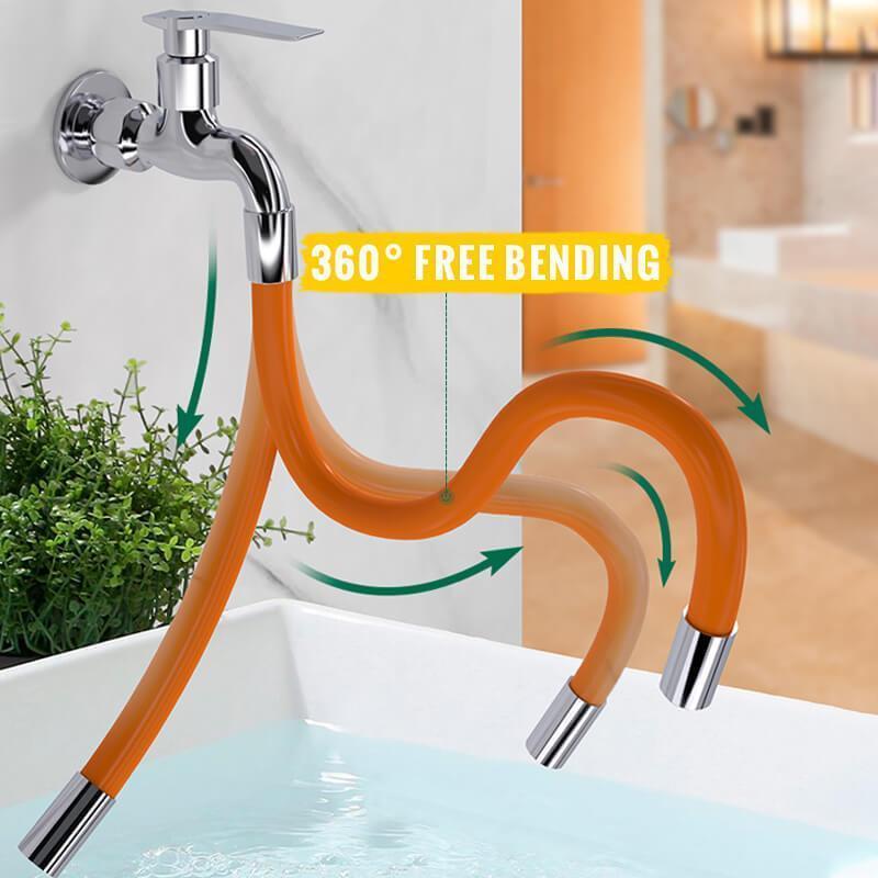 Easy Fit Faucet with Smooth Flexible Spout