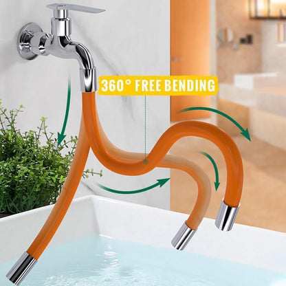 Easy Fit Faucet with Smooth Flexible Spout