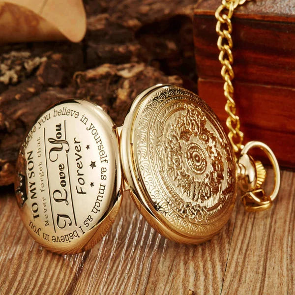 Classic Quartz Chain Watch for Men
