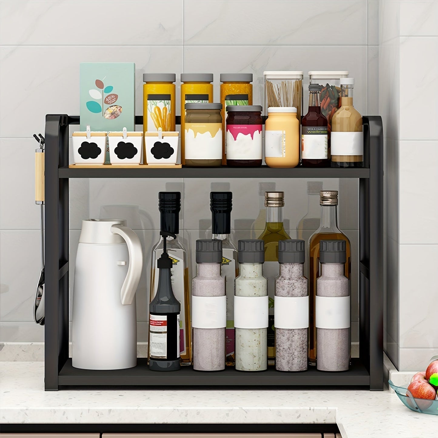 Space Saving Steel Kitchen Storage Shelf