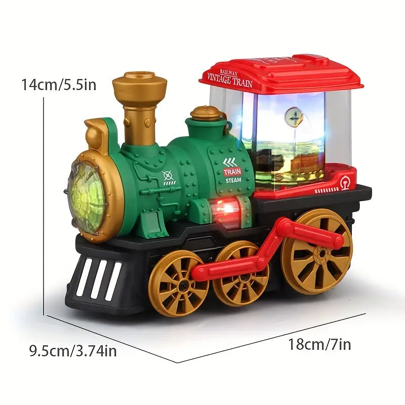 Fun Kids Toy Steam Train with Real Smoke Effect