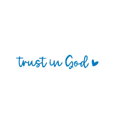 Faith Inspirational Car Mirror Sticker