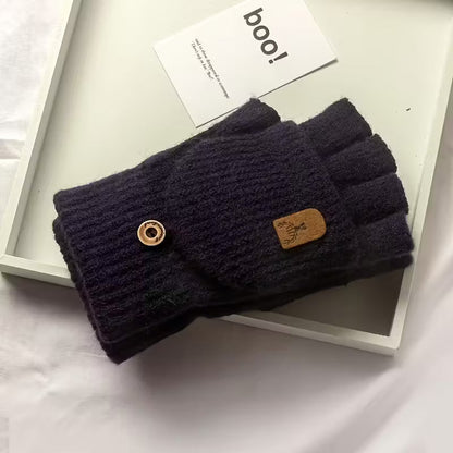 Men's Thermal Insulated Fingerless Gloves