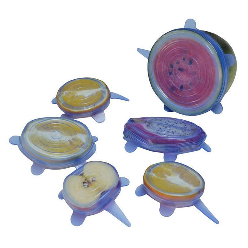 Flexible Silicone Bowl Covers 6 Pack