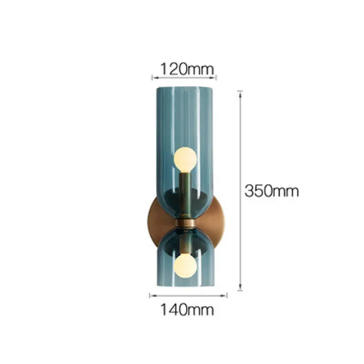DuoGlow Wall Lamp - Sleek Contemporary Wall Light