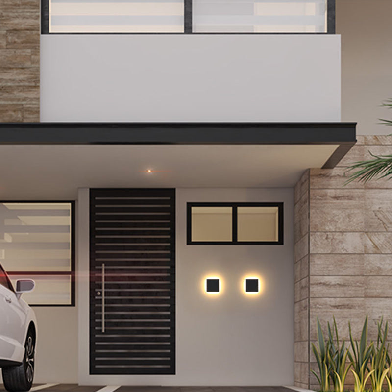Outdoor LED Security Light Fixture