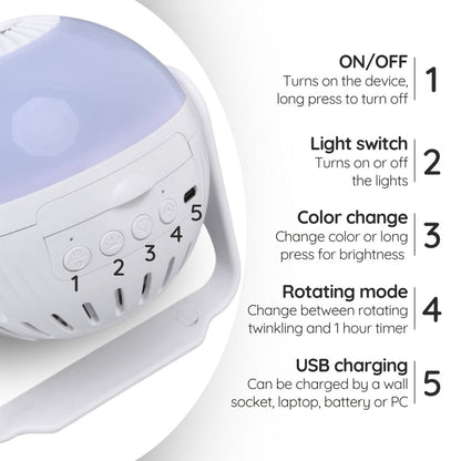 Multi-Function Home Star Projector