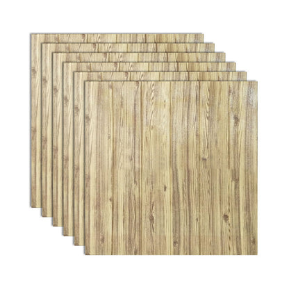 Decorative Metal Wall Panels Wood Grain Ceiling Tiles Set