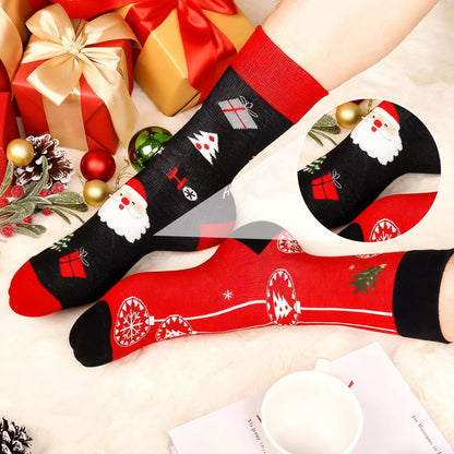 Warm Christmas Socks 24 Day Gift Set