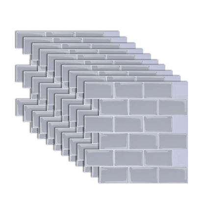 Easy Stick Vinyl Tile for Bathroom and Kitchen Walls
