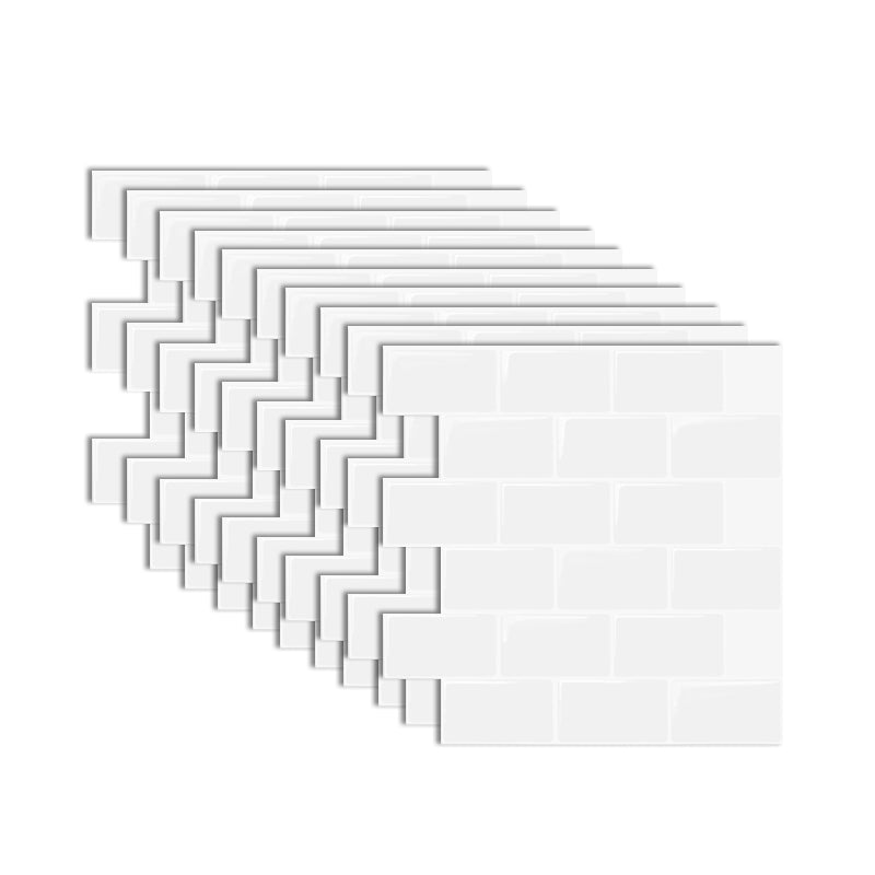 Easy Stick Vinyl Tile for Bathroom and Kitchen Walls