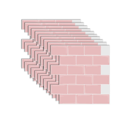 Easy Stick Vinyl Tile for Bathroom and Kitchen Walls