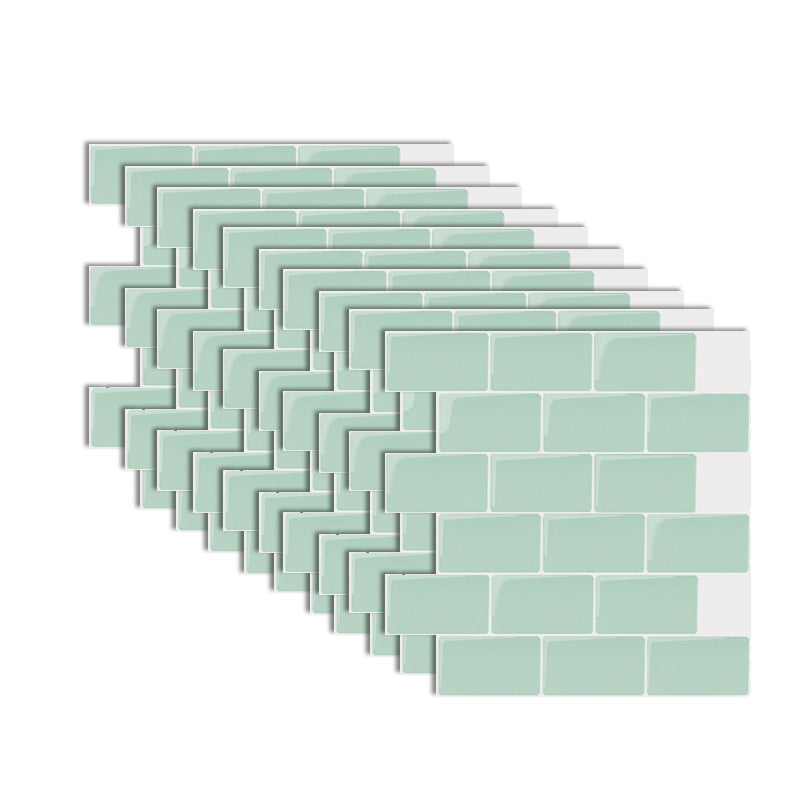 Easy Stick Vinyl Tile for Bathroom and Kitchen Walls