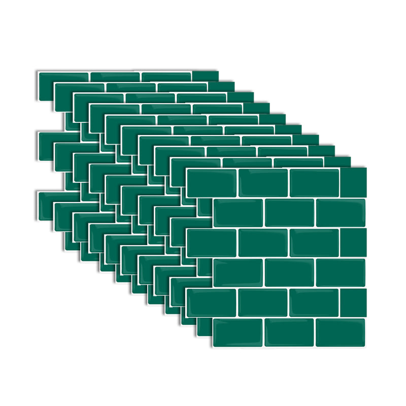 Easy Stick Vinyl Tile for Bathroom and Kitchen Walls