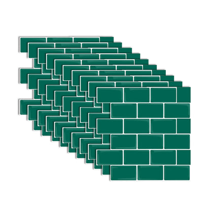 Easy Stick Vinyl Tile for Bathroom and Kitchen Walls