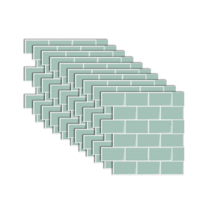 Easy Stick Vinyl Tile for Bathroom and Kitchen Walls