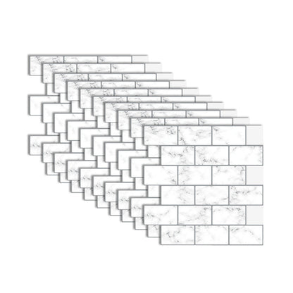Easy Stick Vinyl Tile for Bathroom and Kitchen Walls