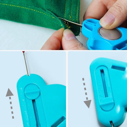 Detachable Sewing Guide with Built-in Cutter Tool