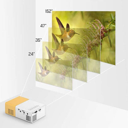 Portable Mini Projector for Outdoor Movies