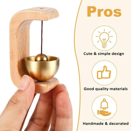 Modern Wooden Magnetic Door Bell