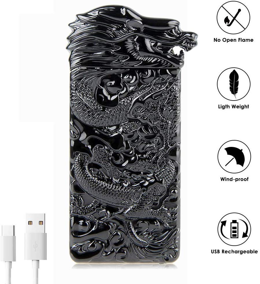 Waterproof Compact Plasma Lighter for Outdoor Use