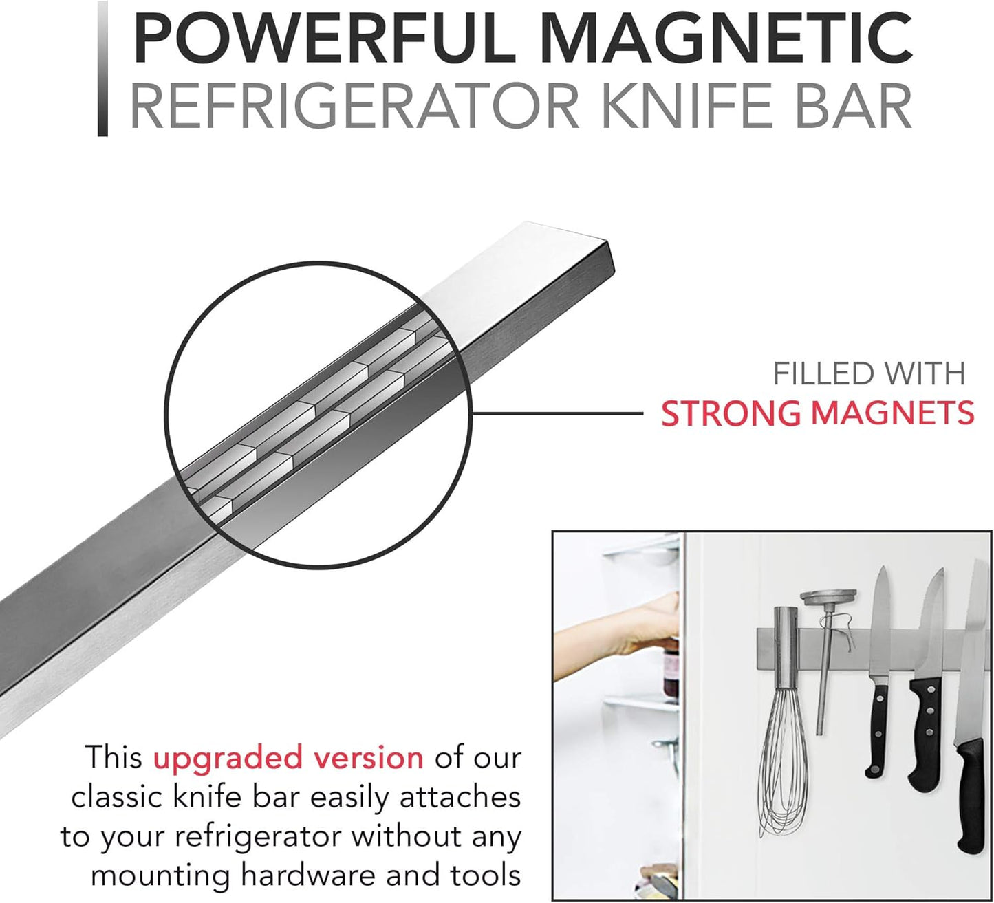 Strong 14 Magnetic Strip Tool Holder - Fesara