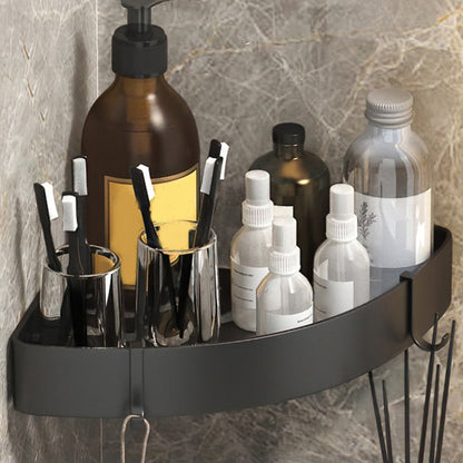 Contemporary 3-Piece Bathroom Accessories Stainless Steel Shelf