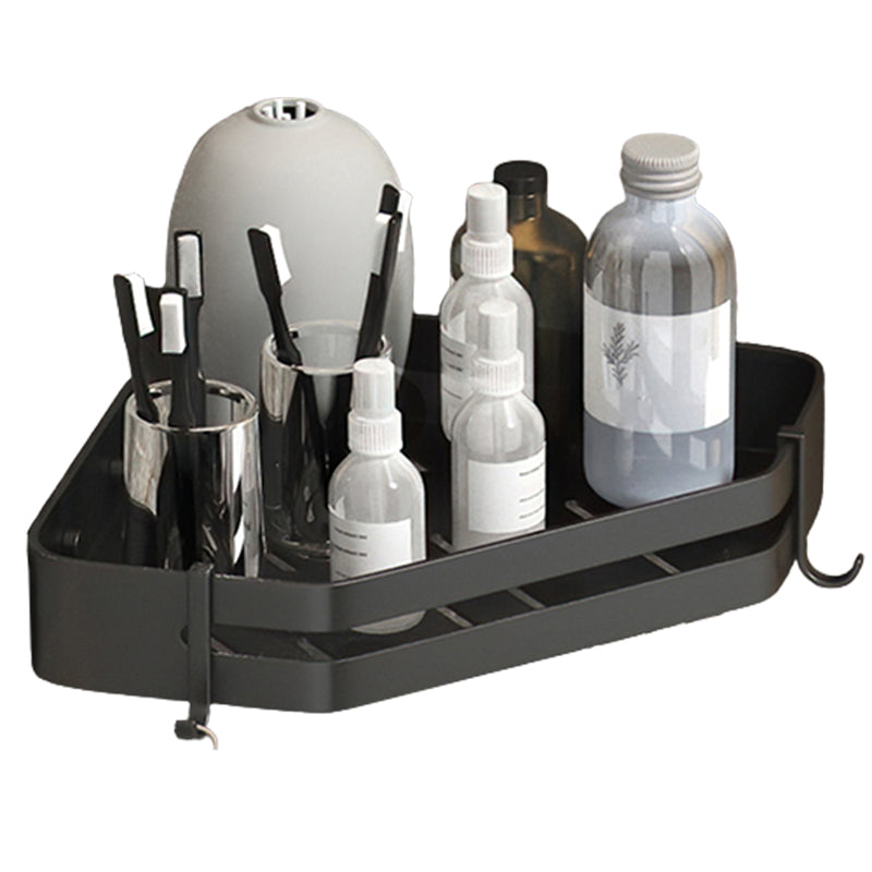 Contemporary 3-Piece Bathroom Accessories Stainless Steel Shelf