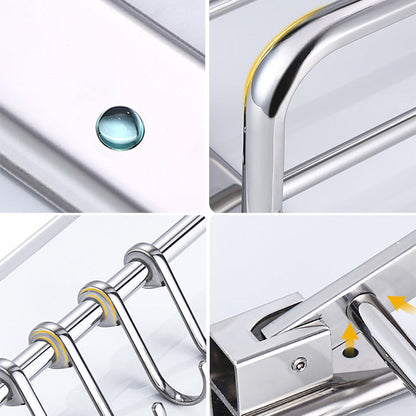 Modern Silver Bath Accessories Set or IndividualPieces