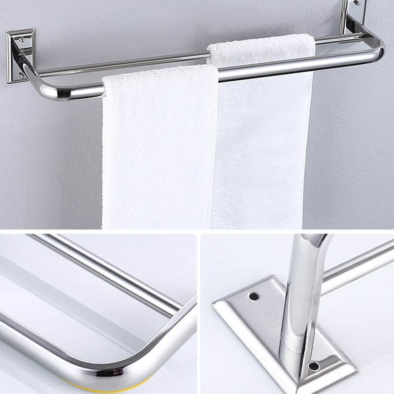 Modern Silver Bath Accessories Set or IndividualPieces
