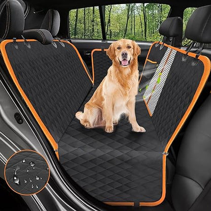 Durable Pet Car Seat Cover - Waterproof Scratch Resistant