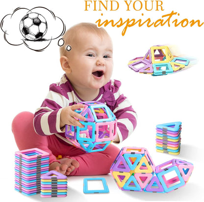 Colorful Magnetic Building Blocks Toy Set