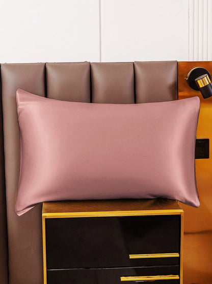 Soft 100% Silk Pillowcase with Hidden Zipper Closure