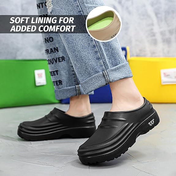 Comfortable Supportive Clogs for Foot Pain Relief