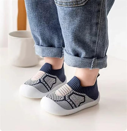 Soft Baby Sneakers – Lightweight Breathable Toddler Shoes