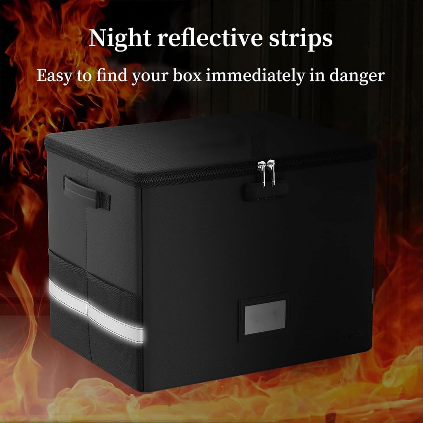 Durable Vinyl Record Storage Box - Waterproof Case