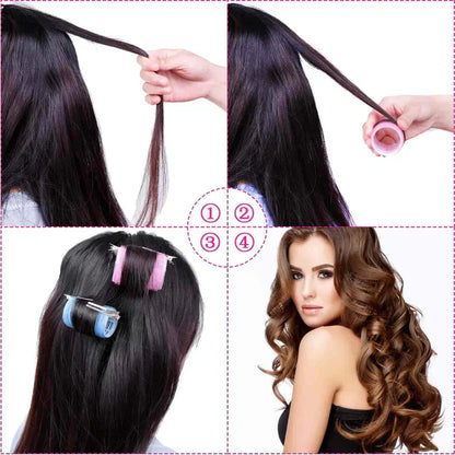 Easy Stick Hair Curlers for Bouncy Curls