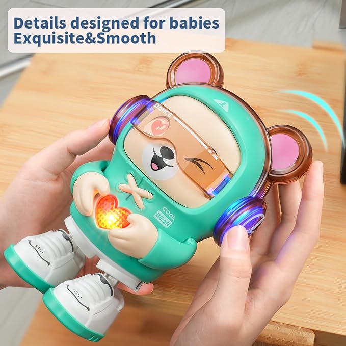 Fun Musical Teddy Bear With Flashing Lights