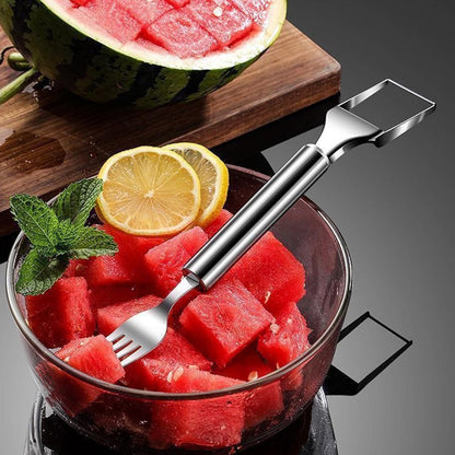 Easy Fruit Watermelon Cutter Fork Tool
