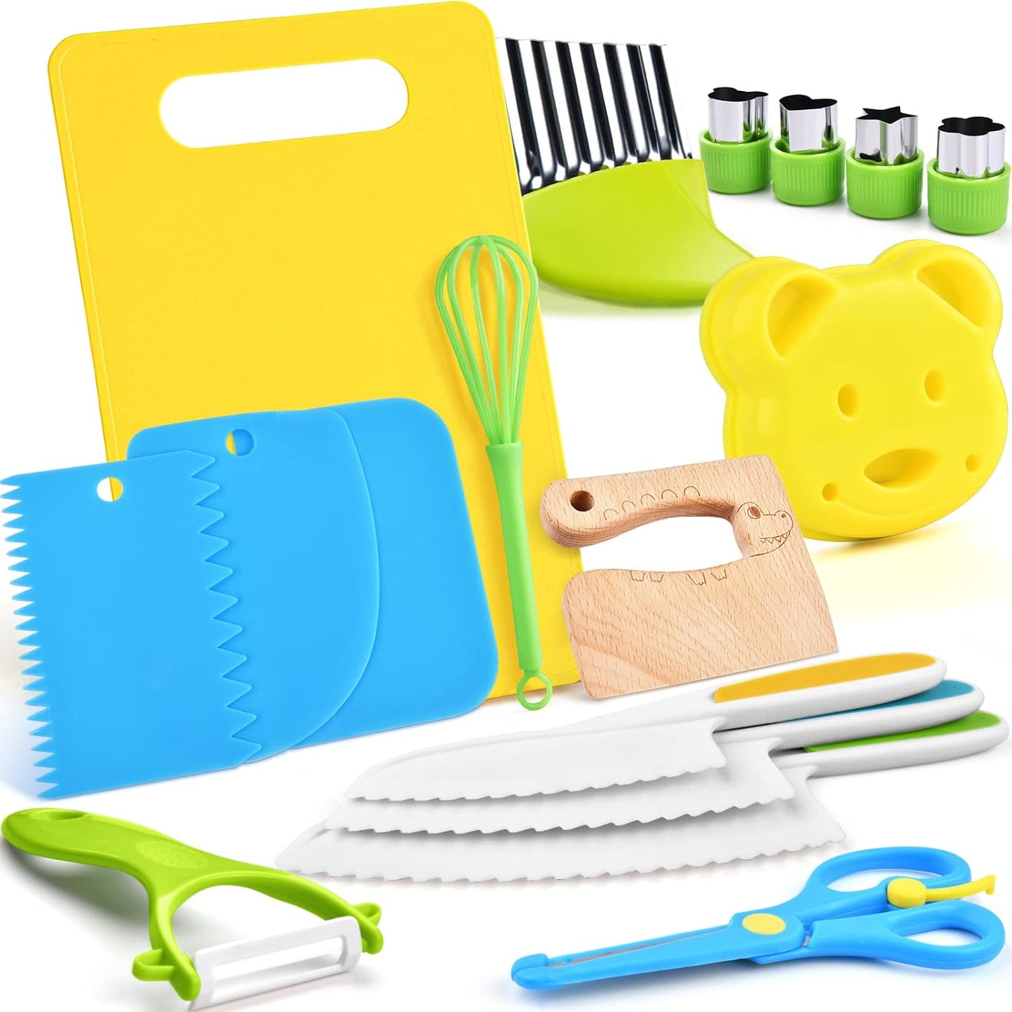 Fun Kids' Play Kitchen Cooking Set
