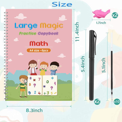 Colorful Alphabet Learning Notebook