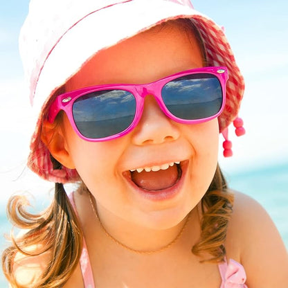 Flexible Kids Sunglasses with Durable Frames
