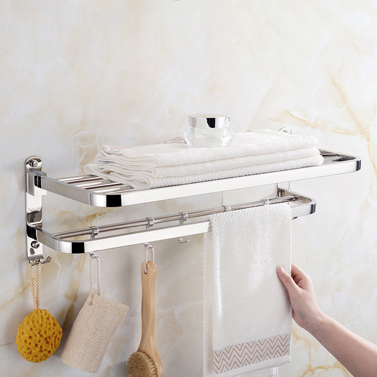 Modern Chrome Bathroom Accessory Set