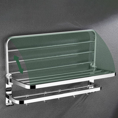 Modern Chrome Bathroom Accessory Set
